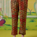 Aavya Olive Green Printed Co-ord Set