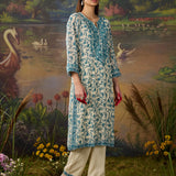 Suhana Spa Floral Printed Georgette Straight Suit Set with Dupatta