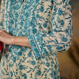 Suhana Spa Floral Printed Georgette Straight Suit Set with Dupatta