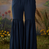 Orina Navy Resham Embroidered Mid Co-ord Set