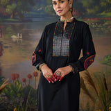 Reet Black Mirrorwork Tunic