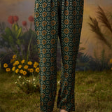 Vedika Green Traditional Printed Viscose Co-ord Set