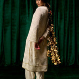 Eshal Spa Embroidered Straight Suit Set with Dupatta