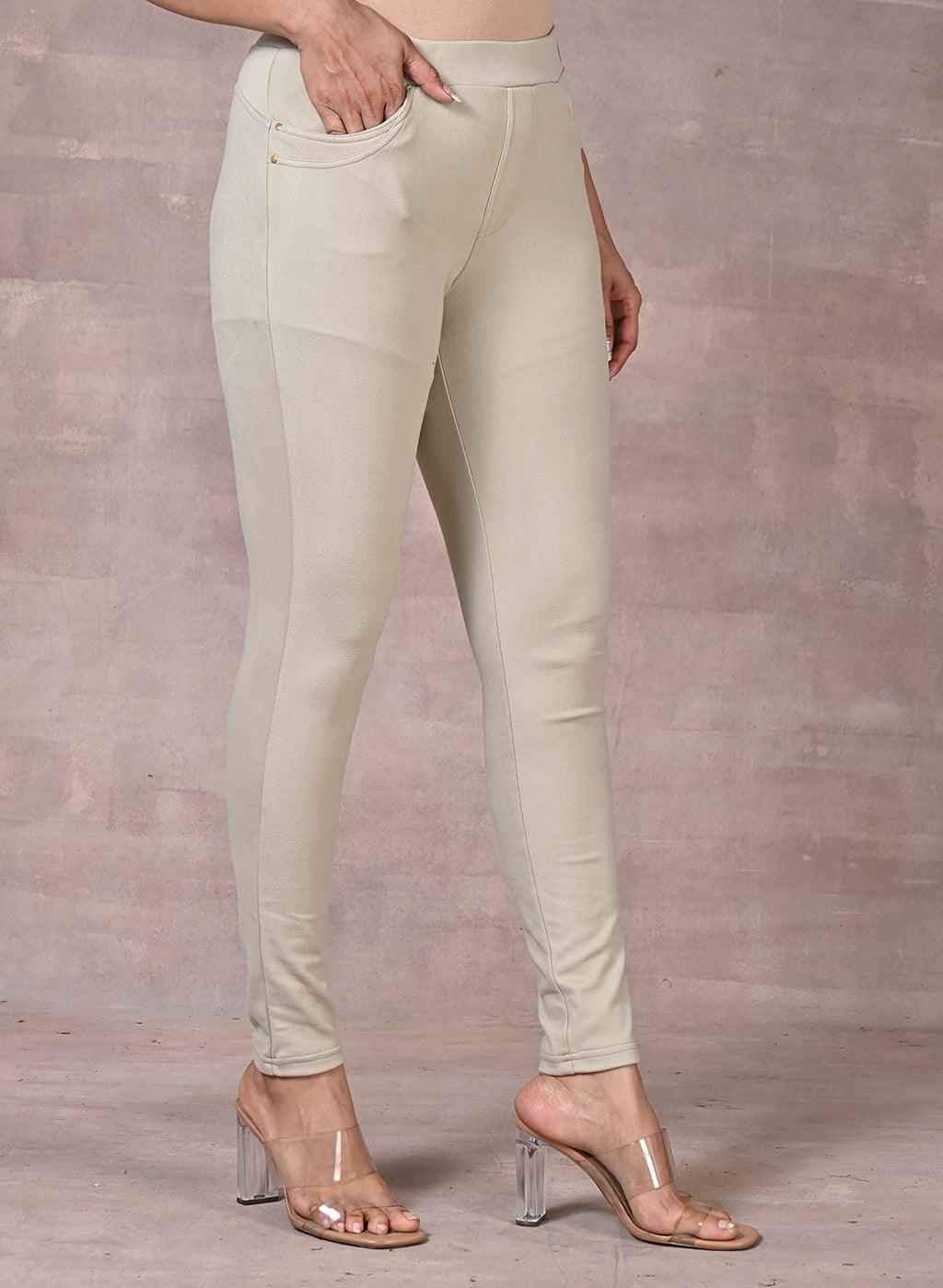 White : Kurti Set With Pant Style Bottom In Viscose Rayon By Kiana Fas |  Kiana Fashion