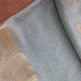 Harnaaz Blue Chanderi Dupatta for Women