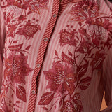 Anaya Fuchsia Printed Georgette Shirt For Women