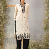 Rhea Black Rayon Loose Fit Palazzo Pants for Women