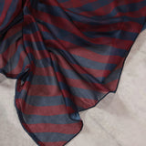 Muskan Burgundy Printed Georgette Dupatta for Women