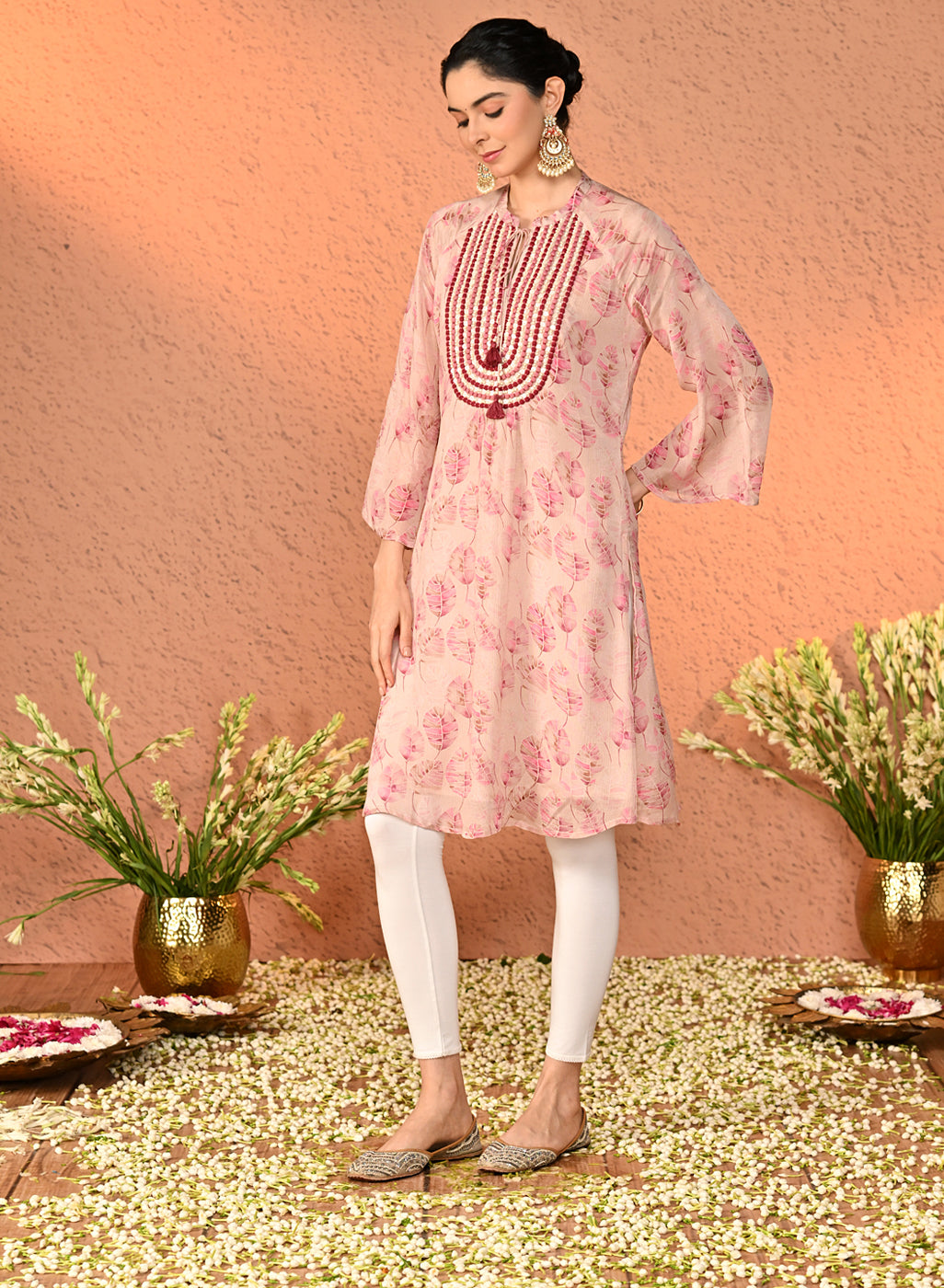 Buy White Ankle Length Plain Legging for Women Online at Lakshita