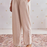Ayesha Cream Ivory Embroidered Panelled A-Line Suit Set