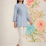 Tiri Spa Monochrome Embroidered Shirt