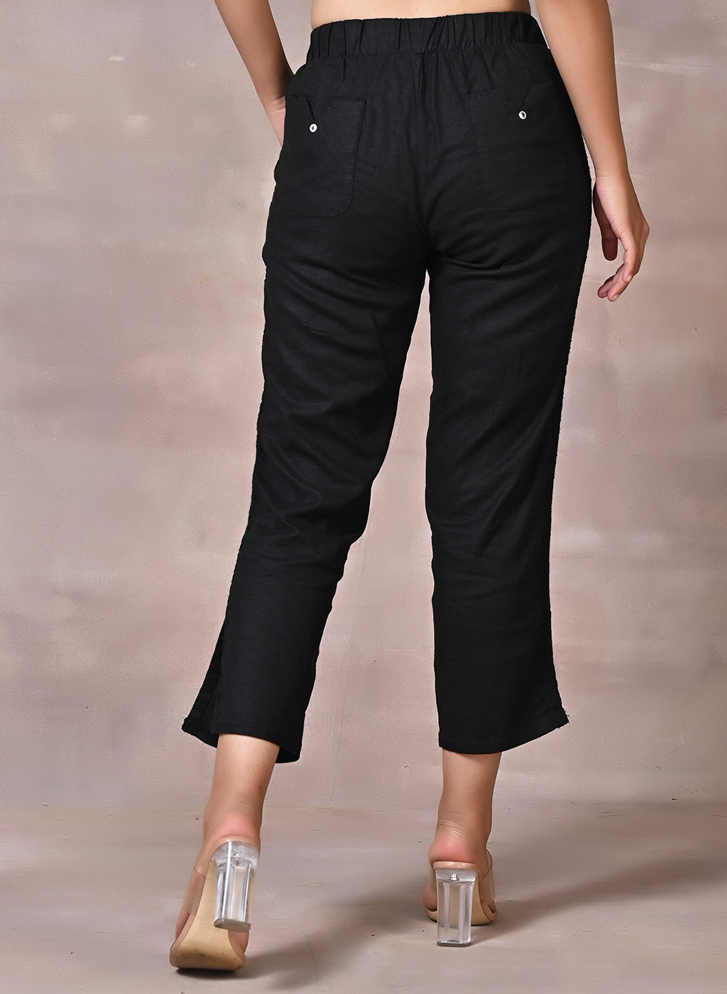 Buy Jockey Black Capri Pants - Style Number - 1300 online
