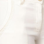 Off White Regular Pant - Lakshita