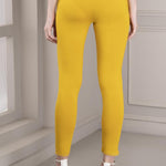 Yellow Ankle Length Legging - Lakshita
