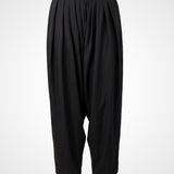 Black Satin Relaxed Fit Salwar