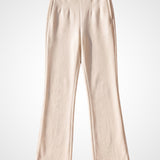 Ivory Roma Cotton Bootcut Pants