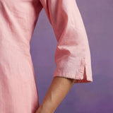 Pink Embroidered Co-ord Set