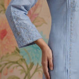 Tiri Spa Monochrome Embroidered Shirt