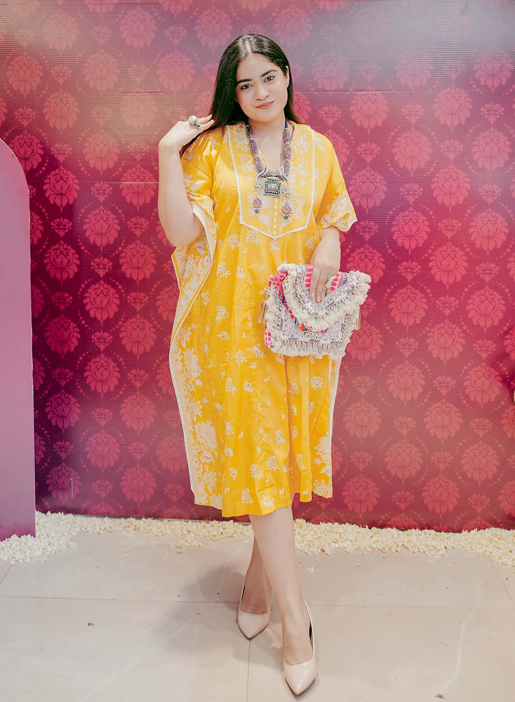 Buy Jaipur Kurti Women Yellow Yoke Design Straight Kurta - Kurtas for Women  2039865 | Myntra