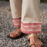 June Watermelon Pink Printed Rayon Co-ord Set for Women