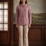 Cara Pink Hooded Jacket