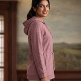 Cara Pink Hooded Jacket