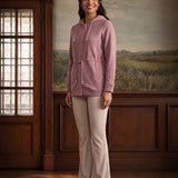 Cara Pink Hooded Jacket