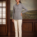 Cara Grey Hooded jacket