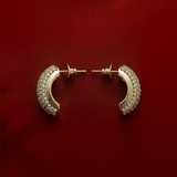 Clear Siya CZ Stud Earrings