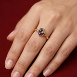 Druzy Glow Ring