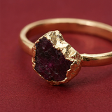 Druzy Glow Ring