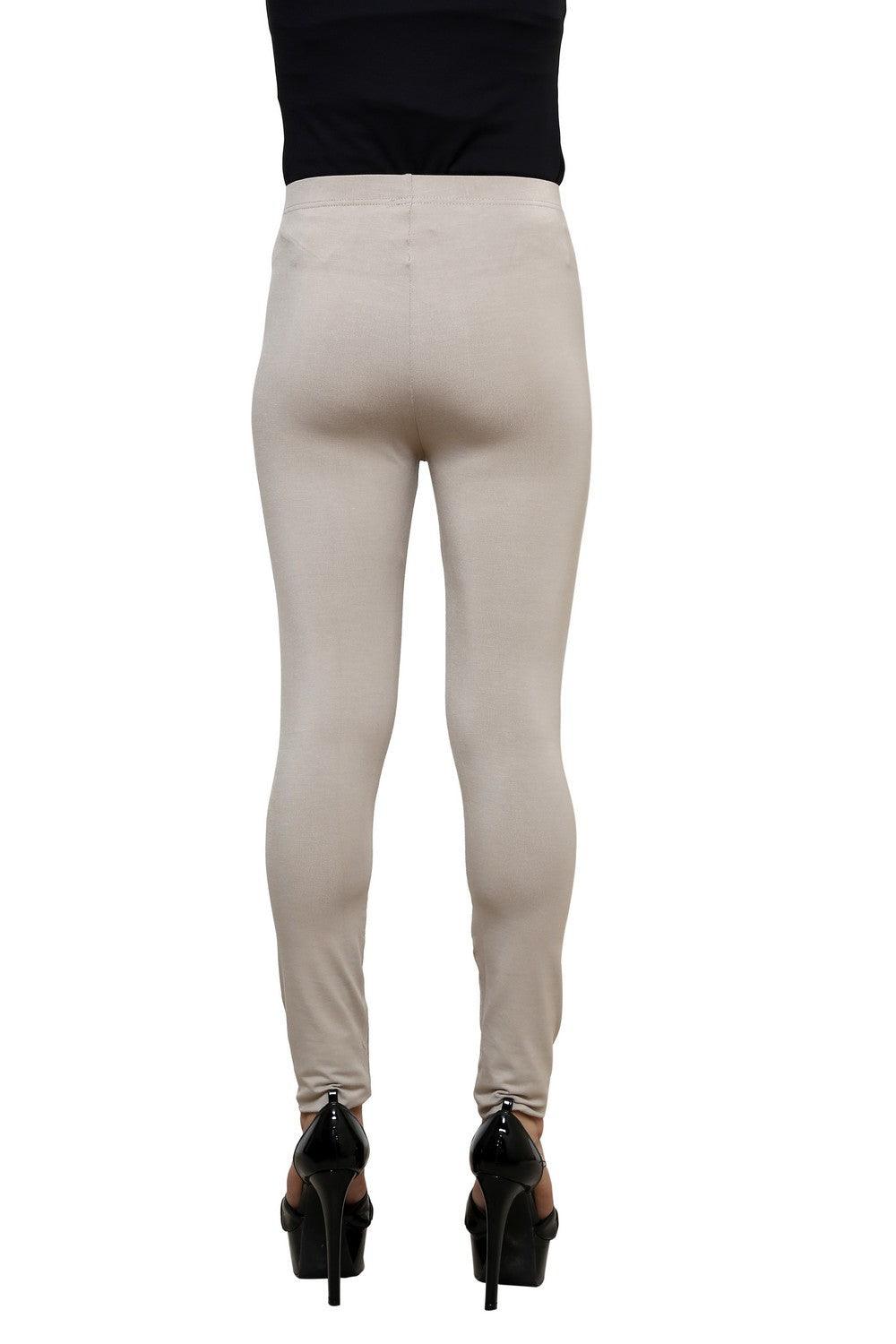 Light Beige Plain Tight - Lakshita