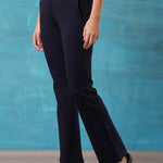 Navy Blue Regular Plain Jegging - Lakshita