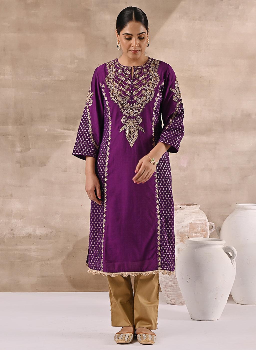 Ethnic Gowns | Very Beautiful Anarkali Kurti | Freeup