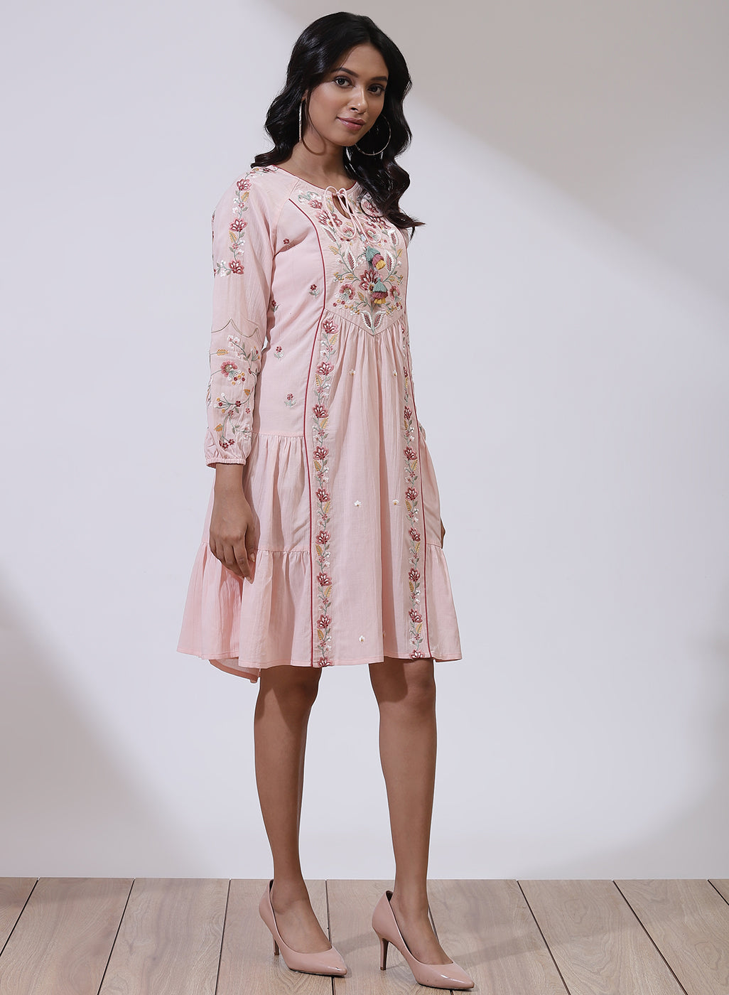 Evening Sand Dusk till Dawn Collection Dress With Embroidery
