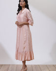 Pink Russell Net Dress