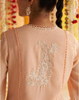 Pink Kurta With Delicate Embroidery - Lakshita