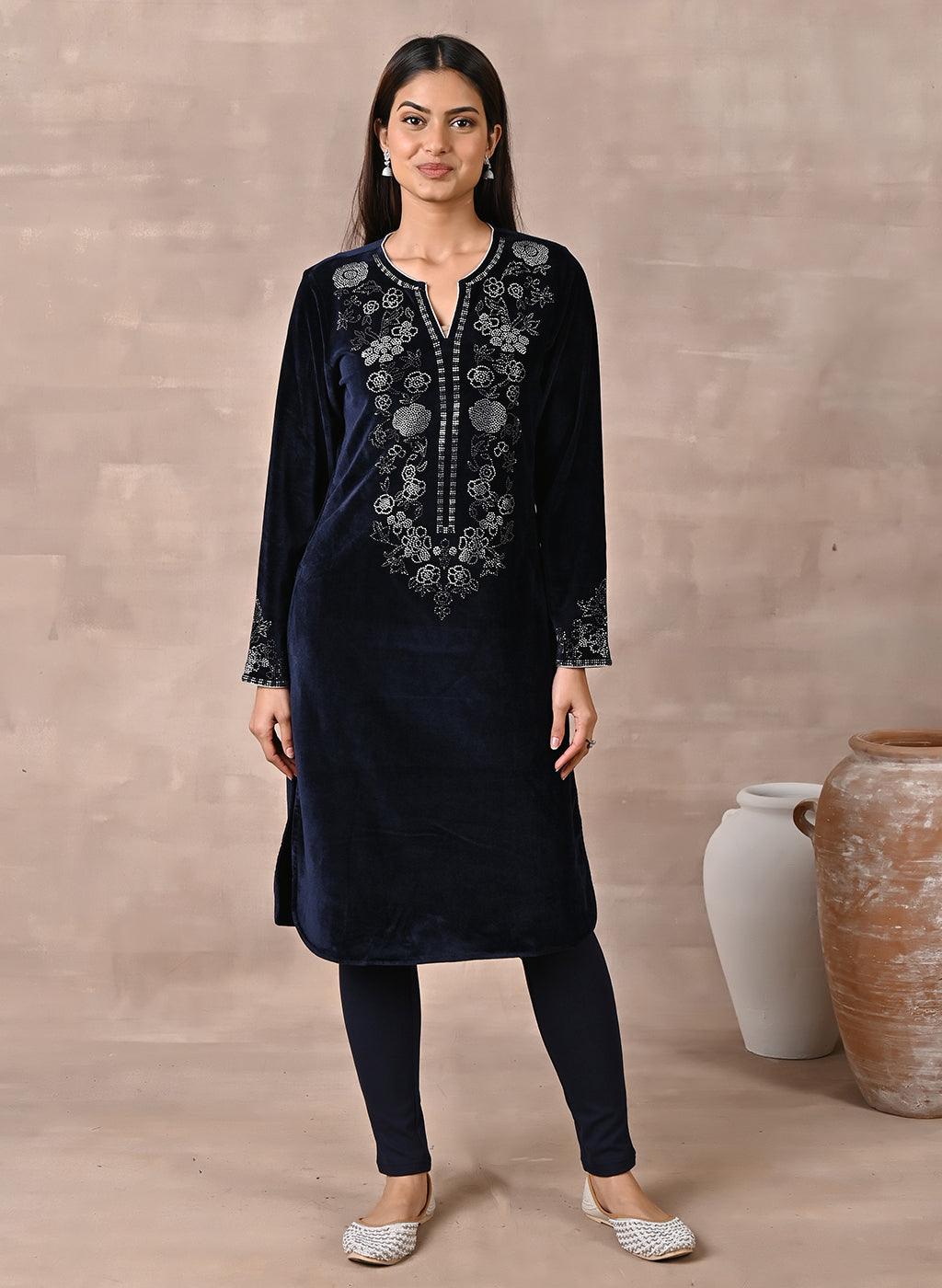 Buy Exquisite Velvet Clothings for Women Online