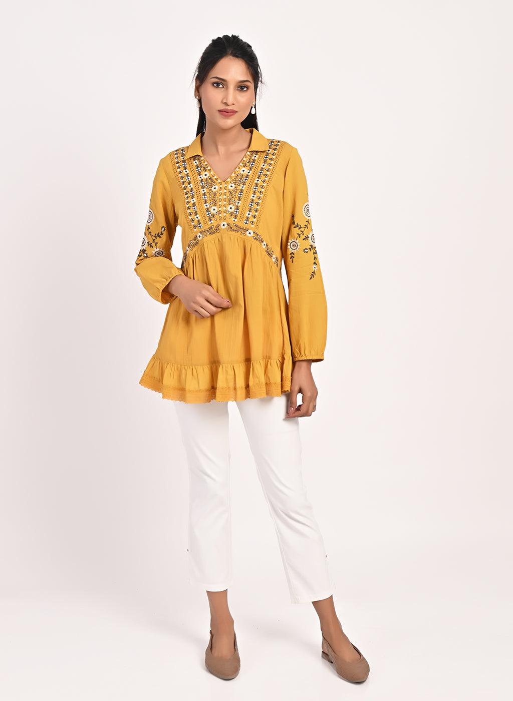 Buy Chic Mustard Outfits for Women Online