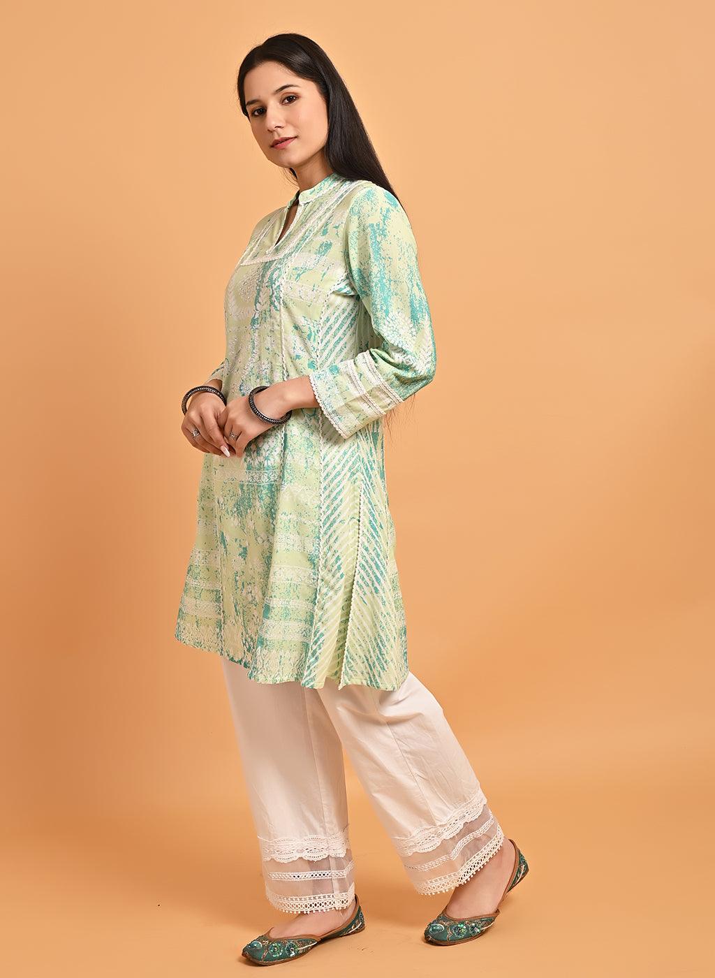 Cutline Shirt - Limelight Green Kurti - Buyzilla.pk | Boutique style  dresses, Lawn shirts, Pakistan dress