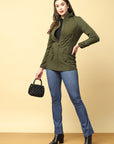 Martini Olive quilted Jacket