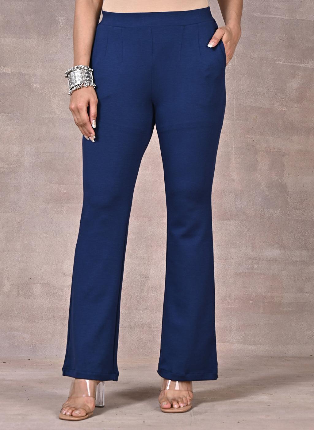 Buy W Gold Slim Fit Pants for Women Online @ Tata CLiQ