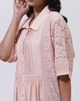 Pink Russell Net Dress