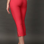 Pink Regular Capri - Lakshita