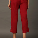 Maroon SkinCapris - Lakshita