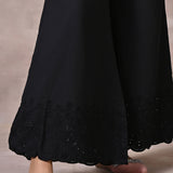 Black Regular Length Sharara